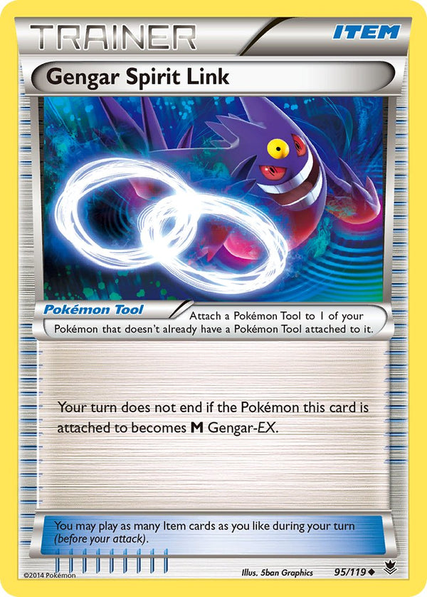 Gengar Spirit Link - 095/119 (PHF) Uncommon - Near Mint