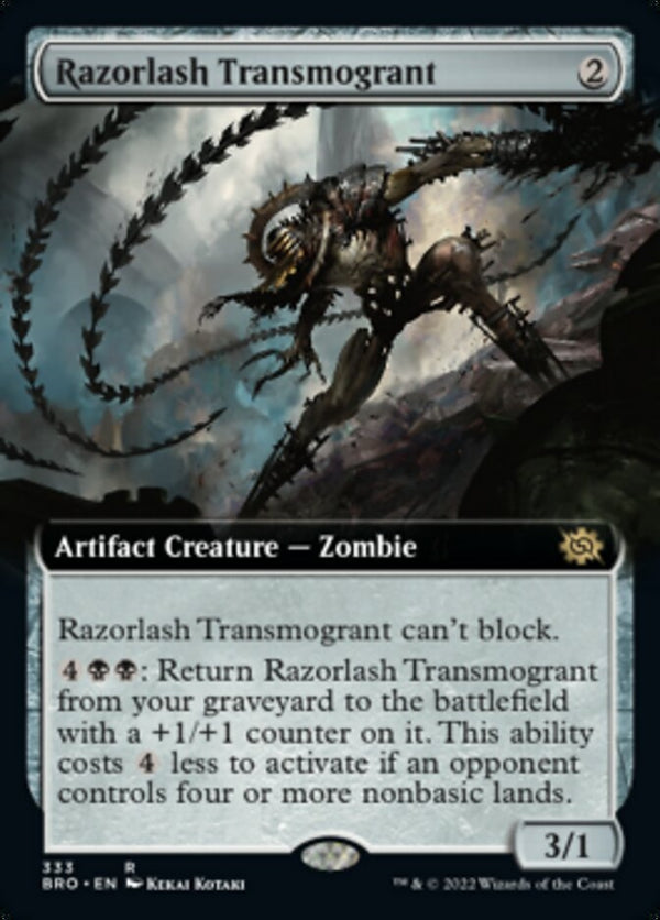 Razorlash Transmogrant [#333 Extended Art] (BRO-R)