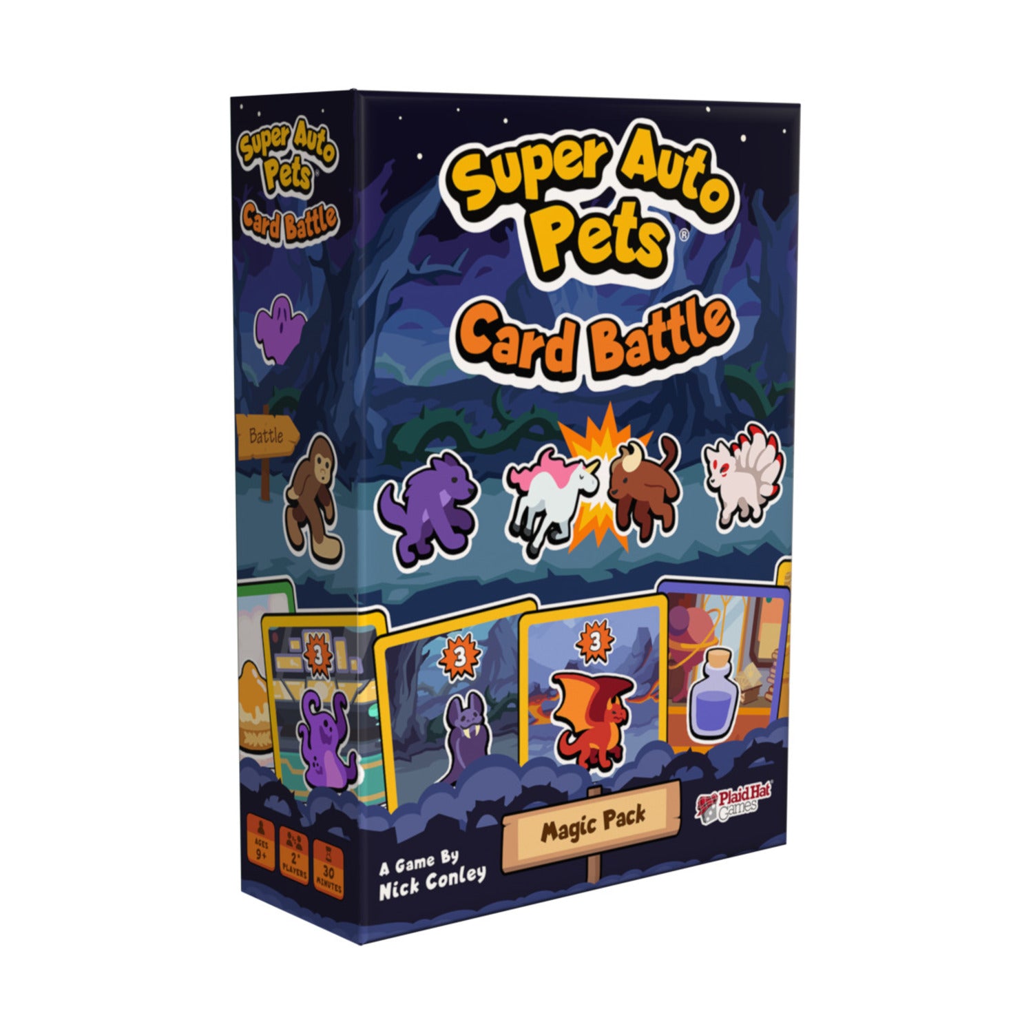 SUPER AUTO PETS CARD BATTLE MAGIC PACK (12)