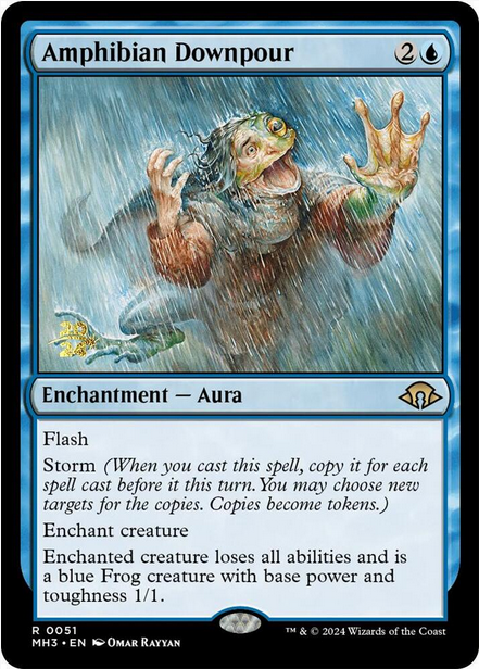 Amphibian Downpour [#0051] (MH3-R-PRE)