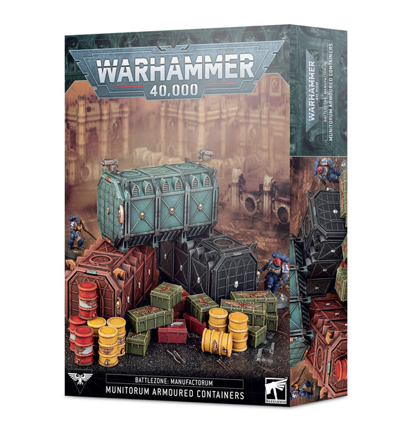 40K: Battlezone - Manufactorum: Munitorum Armoured Containers