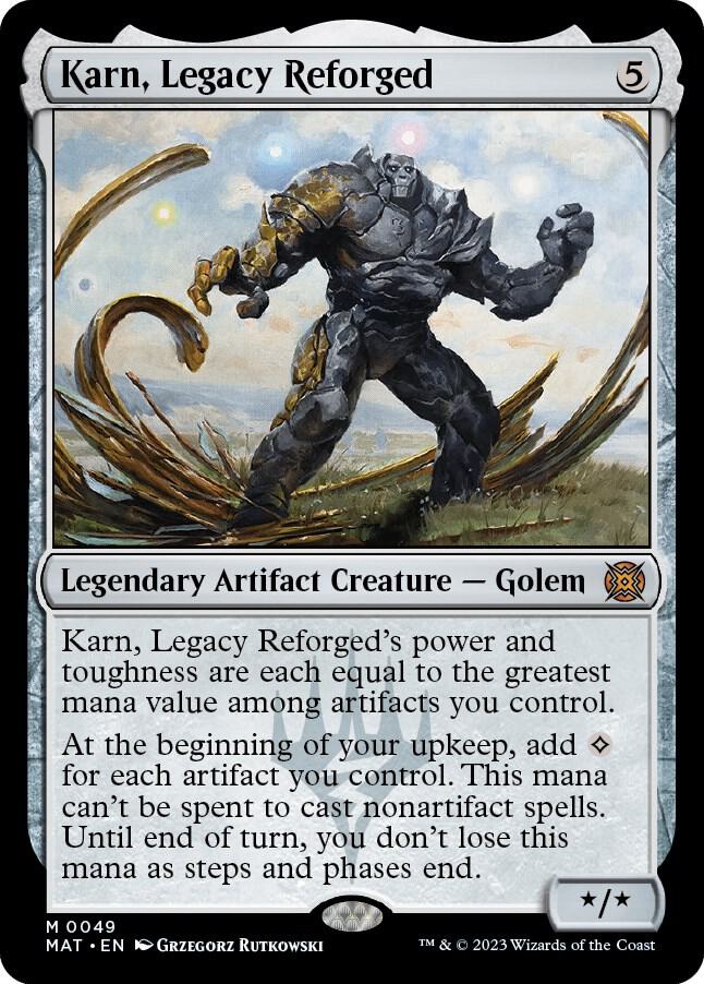 Karn, Legacy Reforged [#0049] (MAT-M-FOIL)