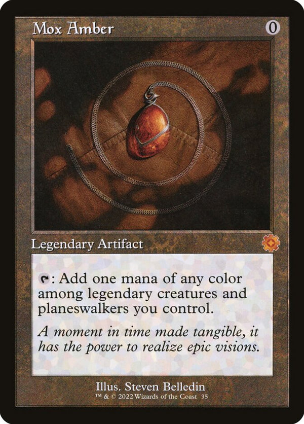 Mox Amber (BRR-M) Light Play