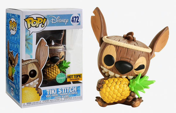 POP Figure: Disney Lilo & Stitch #0472 - Tiki Stitch (Hot Topic)