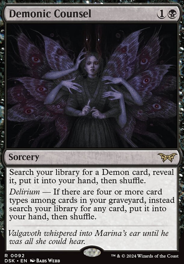 Demonic Counsel [#0092] (DSK-R)