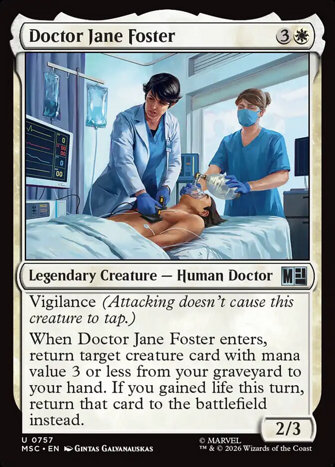 Doctor Jane Foster [ #0757 ] (MSC-U)