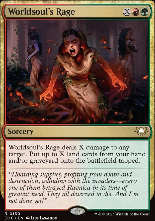 Worldsoul's Rage [ #0130 ] (EOC-R)