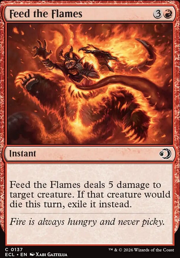 Feed the Flames [ #0137 ] (ECL-C)