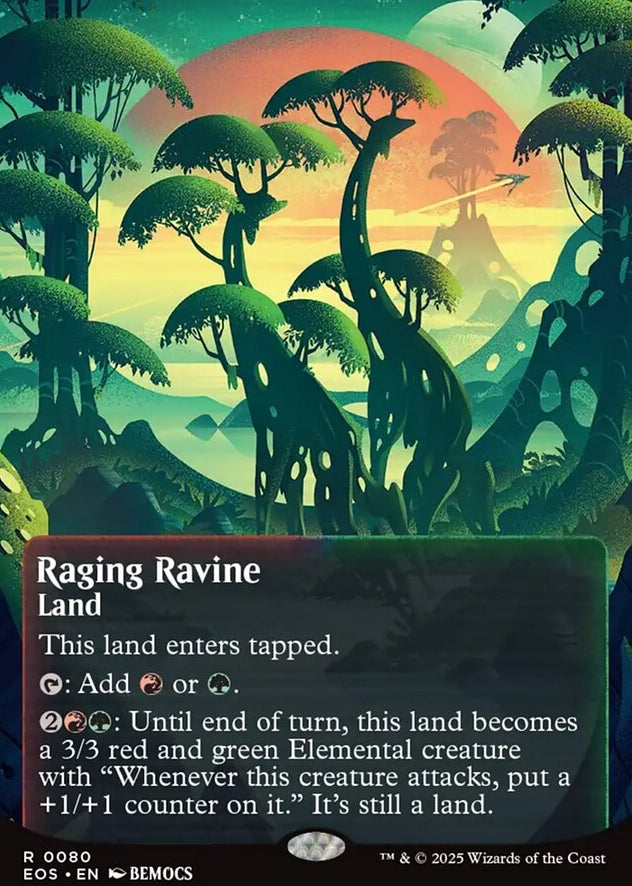 Raging Ravine [ #0080 Poster Stellar Sights ] (EOS-R)