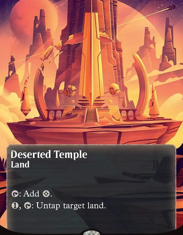 Deserted Temple [ #0146 Galaxy Foil Poster Stellar Sights ] (EOS-M)