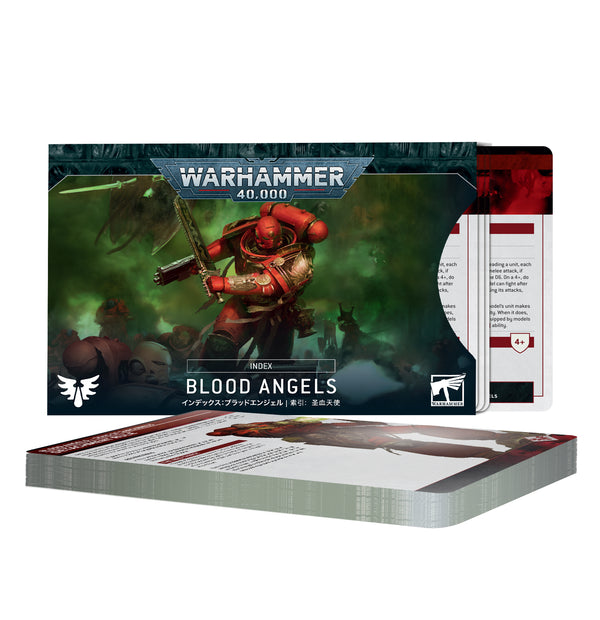 40K: Index Cards: Blood Angels (10th)