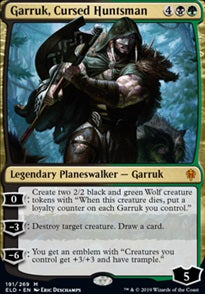 Garruk, Cursed Huntsman (ELD-M)