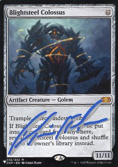 Blightsteel Colossus (2XM-M-LIST)[Artist Signature]