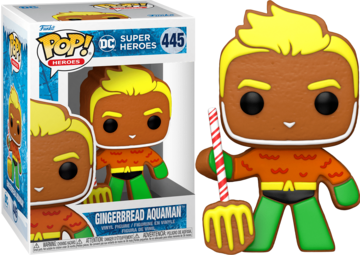 POP Figure: DC Holiday #0445 - Gingerbread Aquaman