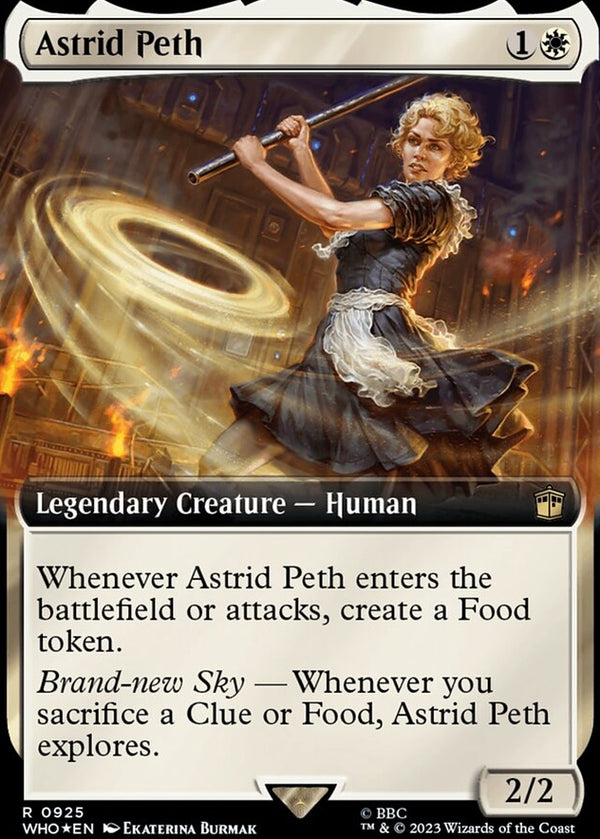 Astrid Peth [#0925 Surge Foil Extended Art] (WHO-R)