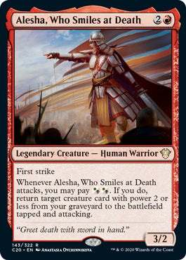 Alesha, Who Smiles at Death (C20-R)