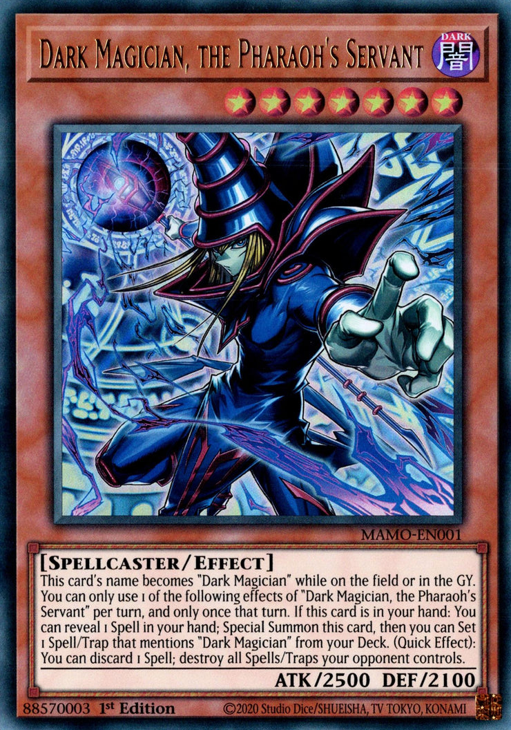 Dark Magician, the Pharaoh's Servant (MAMO-EN001)