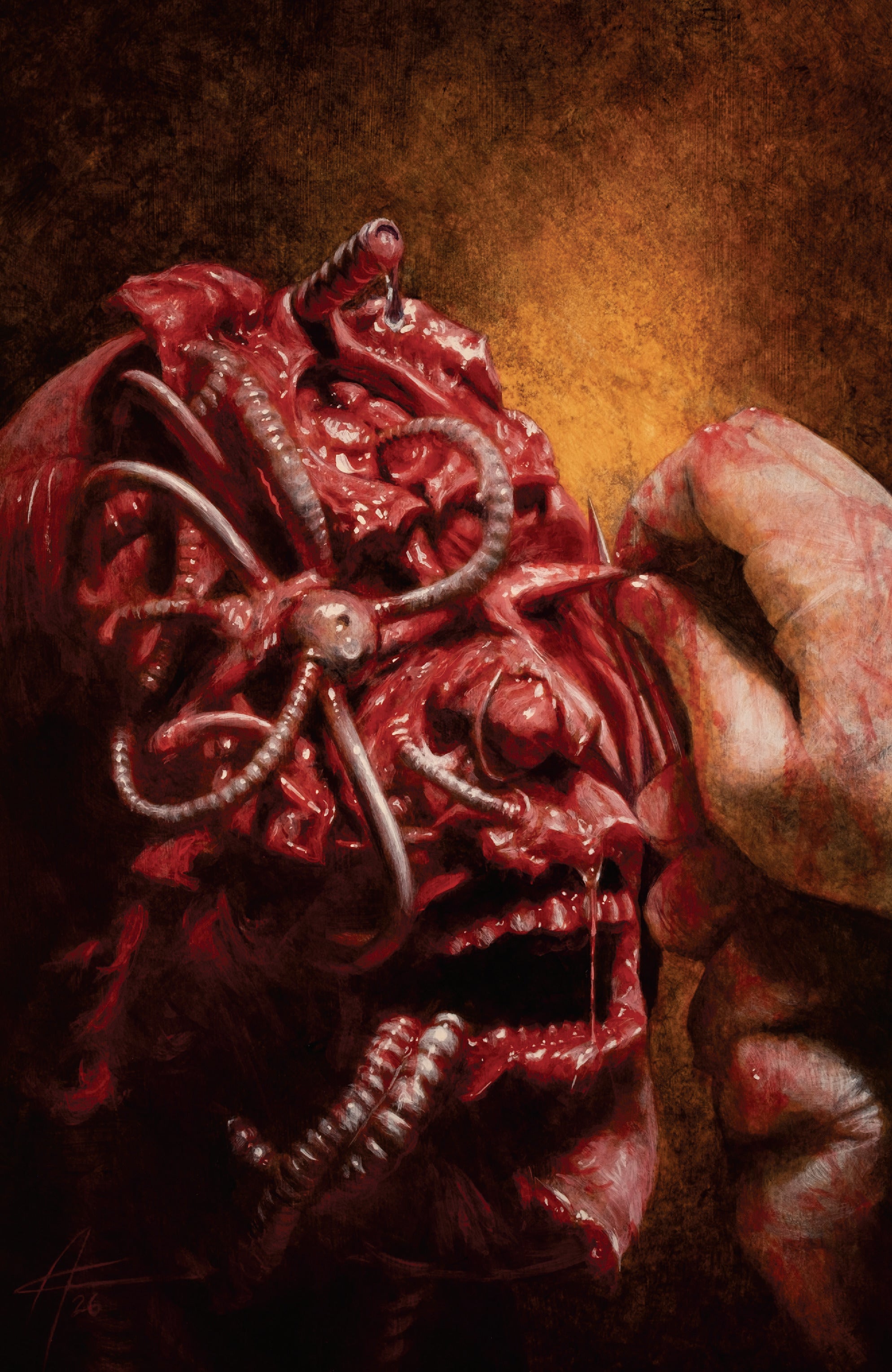 Hello Body Horror #1 E 1:10 INCV (Full Art, Campbell)