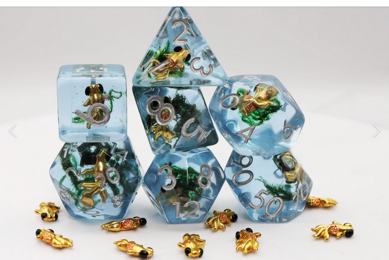 Goldfish RPG Dice Set