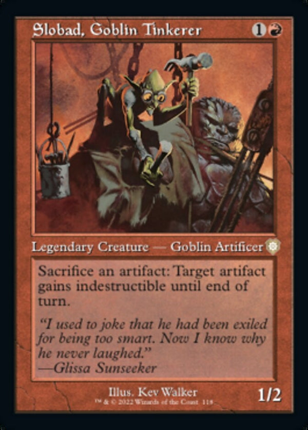 Slobad, Goblin Tinkerer [#118] (BRC-R)