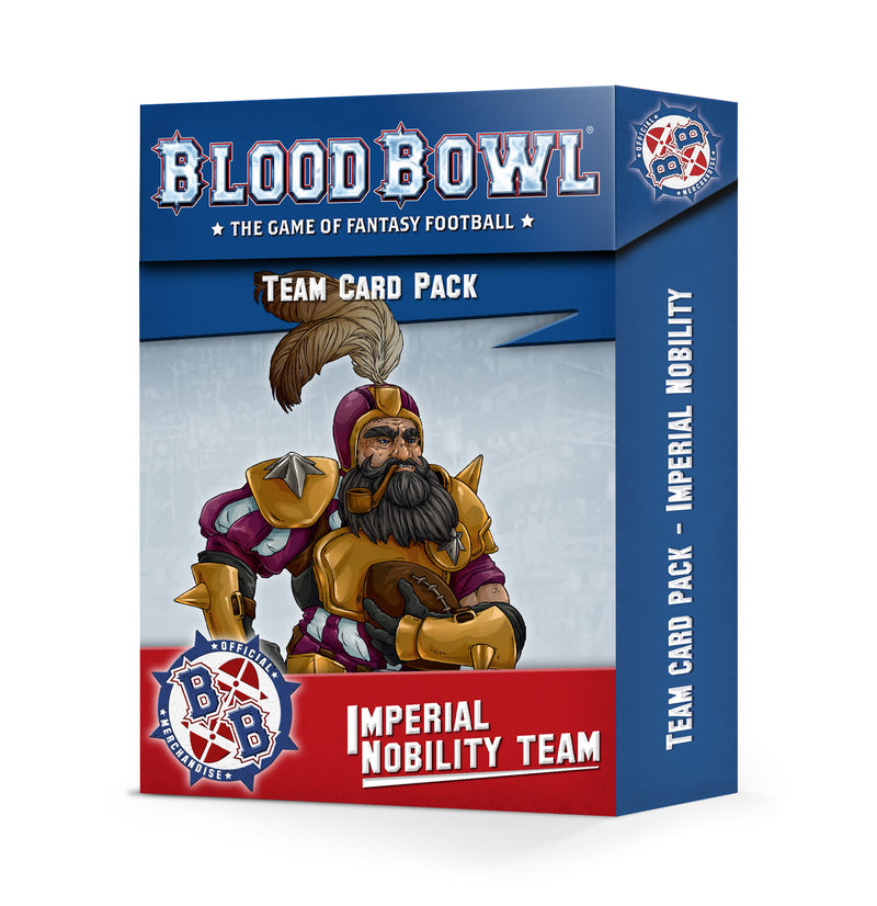 Blood Bowl: Second Season Edition - Team Card Pack: Imperial Nobility