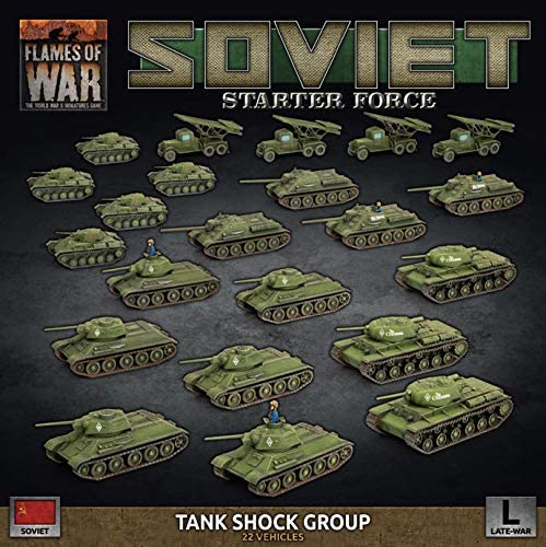 Flames of War: WWII: Soviet (SUAB11) - Tank Shock Group (Late)