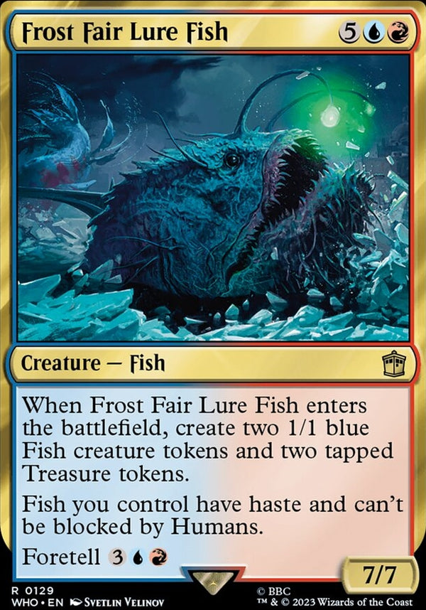 Frost Fair Lure Fish [#0129 New Cards] (WHO-R)