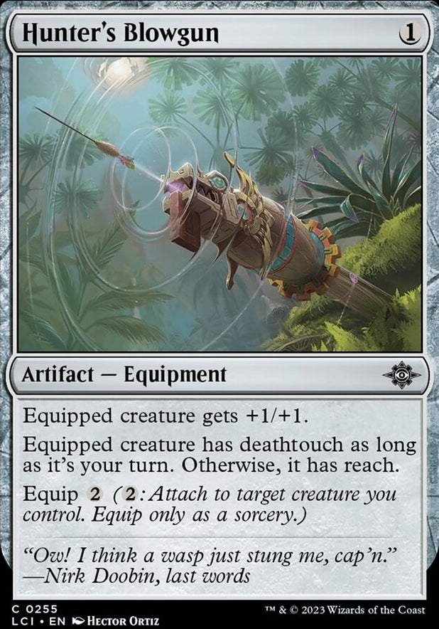 Hunter's Blowgun [#0255] (LCI-C)