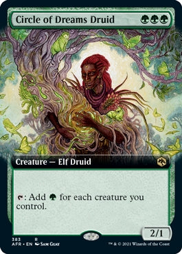 Circle of Dreams Druid [#383 Extended Art] (AFR-R)