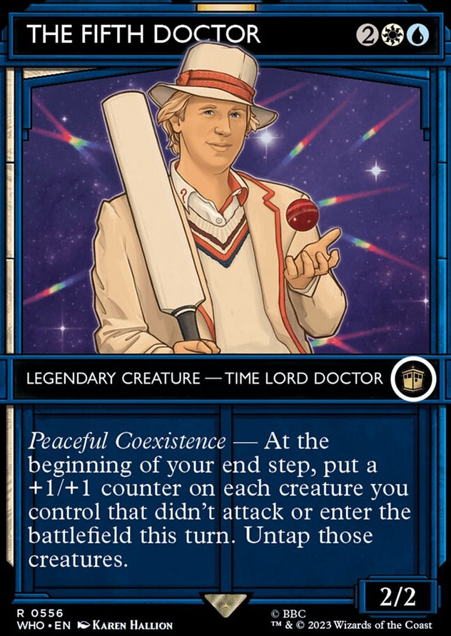 The Fifth Doctor [#0556 Tardis Showcase] (WHO-R)