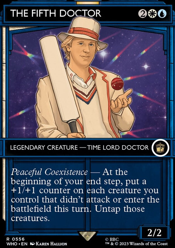 The Fifth Doctor [#0556 Tardis Showcase] (WHO-R)