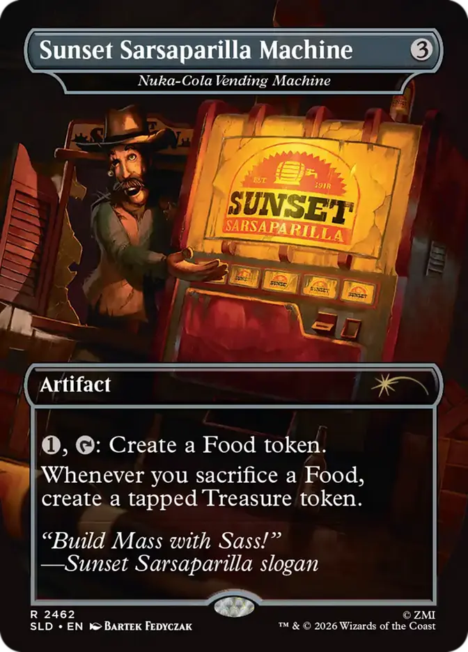 Sunset Sarsaparilla Machine //  Nuka-Cola Vending Machine  [#2462] (SLD-R)
