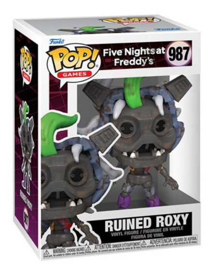 POP Figure: Five Nights at Freddy's Security Breach #0987 - Ruined Roxy
