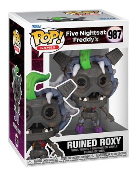 POP Figure: Five Nights at Freddy's Security Breach #0987 – Ruined Roxy