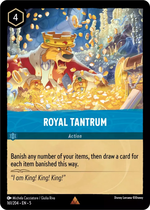 Royal Tantrum (Shimmering Skies 161/204) Rare - Near Mint