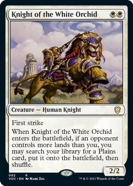 Knight of the White Orchid [#092] (VOC-R)