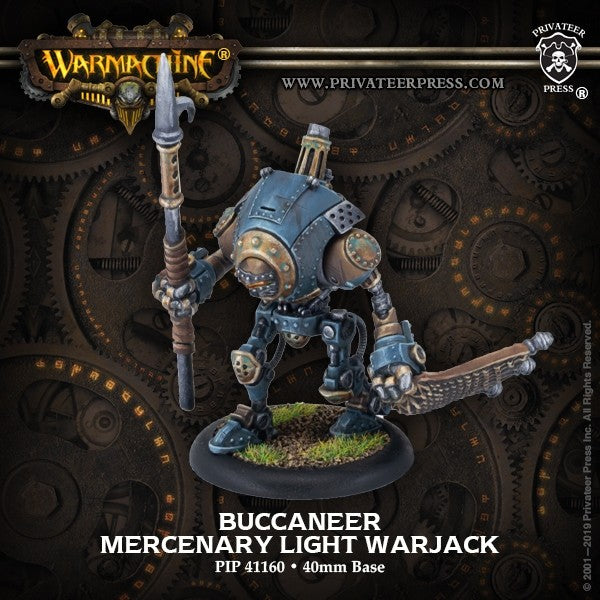 Warmachine: Mercenaries - Privateer: Buccaneer, Light Warjack (Metal / Resin)