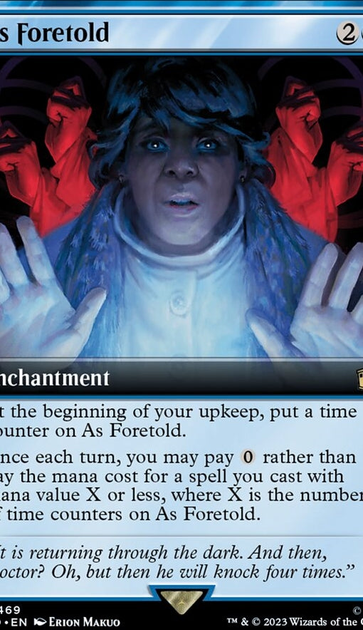 As Foretold [#0469 Extended Art Reprint] (WHO-R)