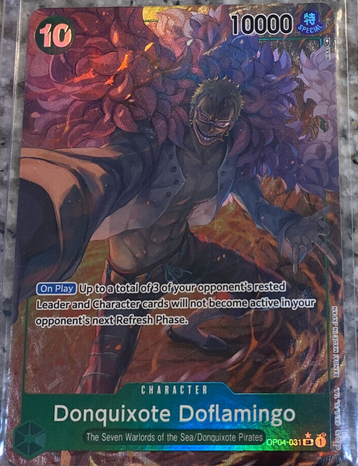 Donquixote Doflamingo (Alternate Art) (OP04-031 SR)