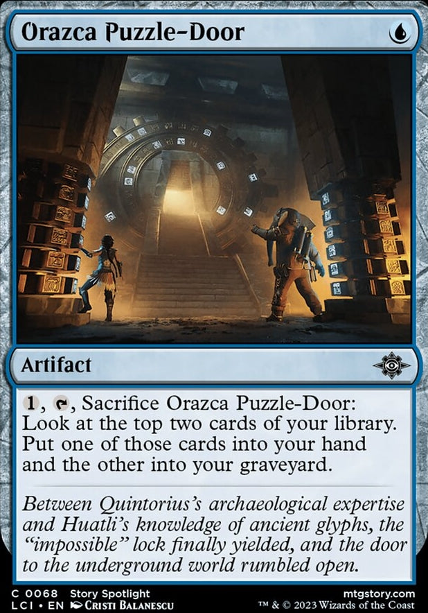 Orazca Puzzle-Door [#0068] (LCI-C)