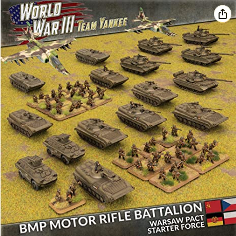 Flames of War: Team Yankee WW3: Warsaw Pact (TWPAB02) - Starter Force: BMP Motor Rifle Battalion