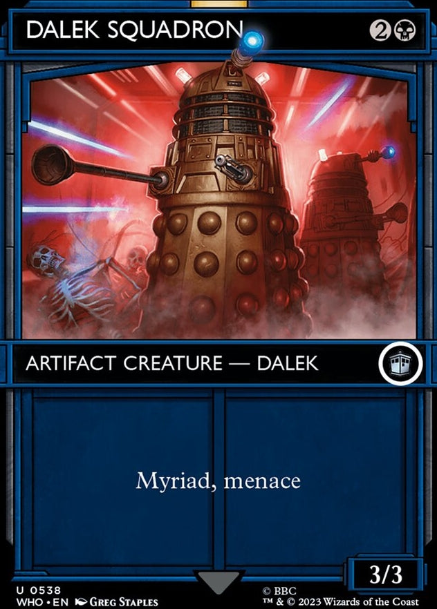 Dalek Squadron [#0538 Tardis Showcase] (WHO-U)