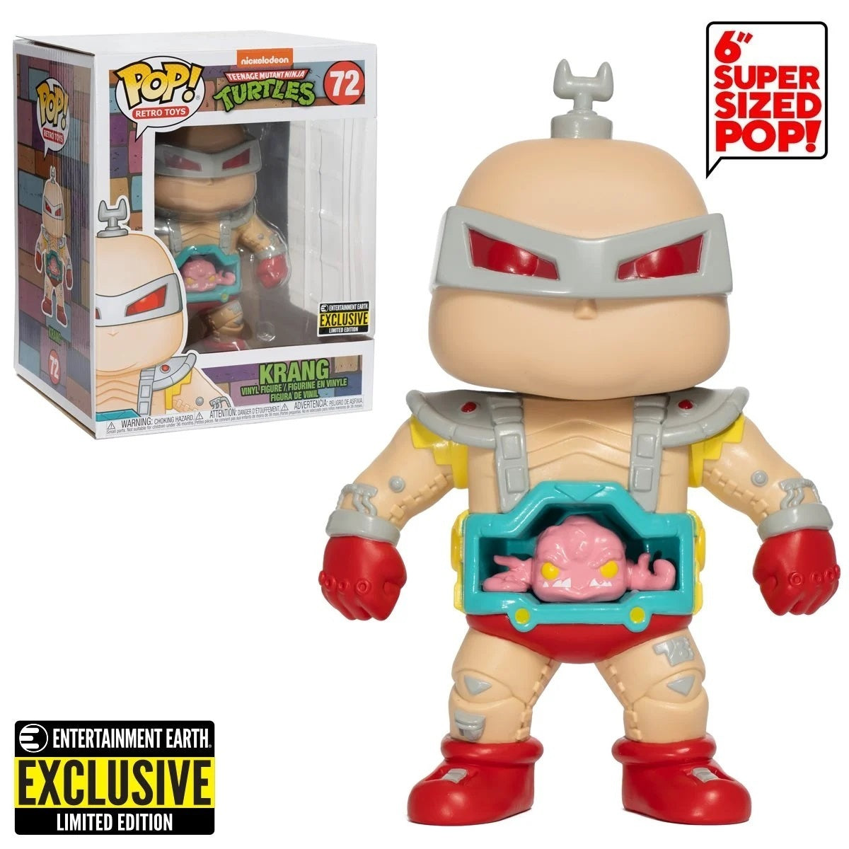 POP Figure (6 Inch): TMNT #0072 - Krang (EE)