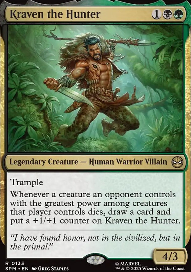 Kraven the Hunter [ #0133 ] (SPM-R)