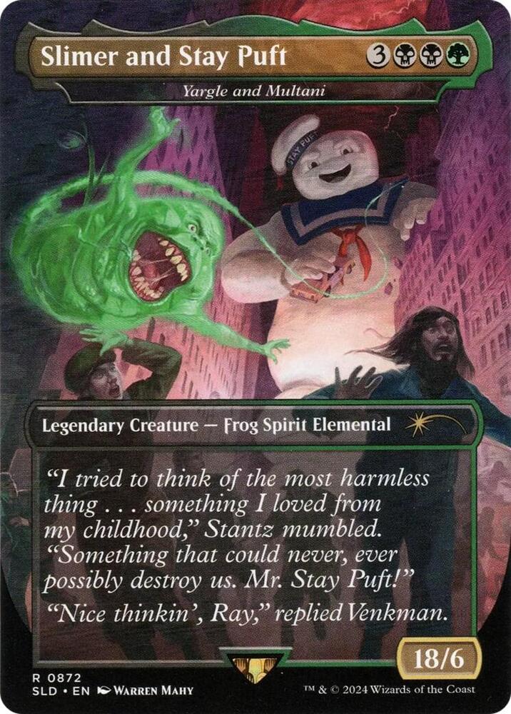 Slimer and Stay Puft - Yargle and Multani [#0872] (SLD-M)
