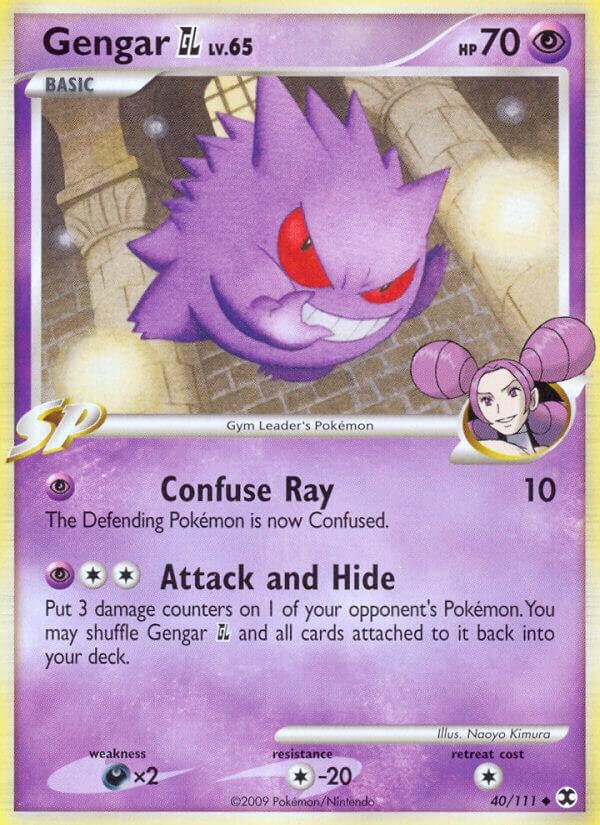 Gengar GL - 40/111 (RR) Uncommon - Damaged
