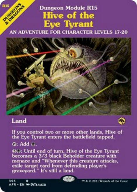 Hive of the Eye Tyrant [#355 Showcase] (AFR-R-FOIL)