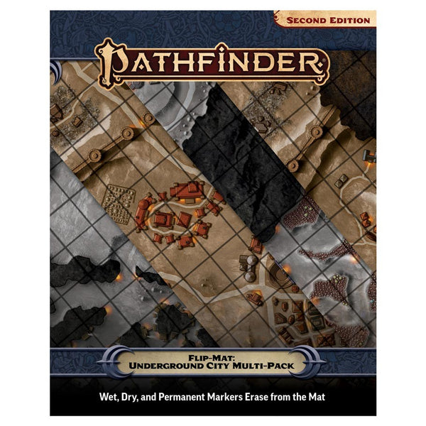 Pathfinder 2nd Edition RPG: Flip-Mat - Multi-Pack: Underground City
