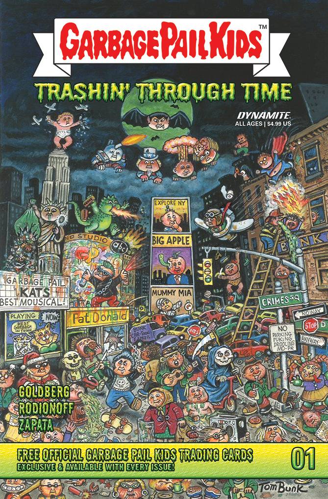 GARBAGE PAIL KIDS THROUGH TIME