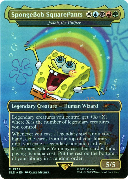 Spongebob Squarepants - Jodah, the Unifier [#1932] (SLD-M-FOIL)
